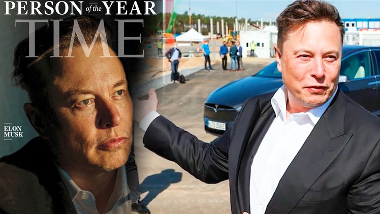 Video: Người giàu nhất thế giới Elon Musk được tạp chí Time chọn là Nhân vật của năm 2021