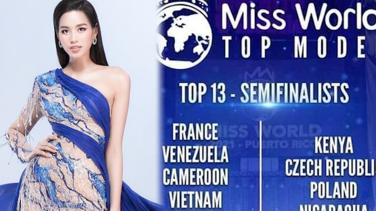 Video: Đỗ Thị Hà vào top 13 phần thi 'Siêu mẫu' tại Hoa hậu Thế giới 2021