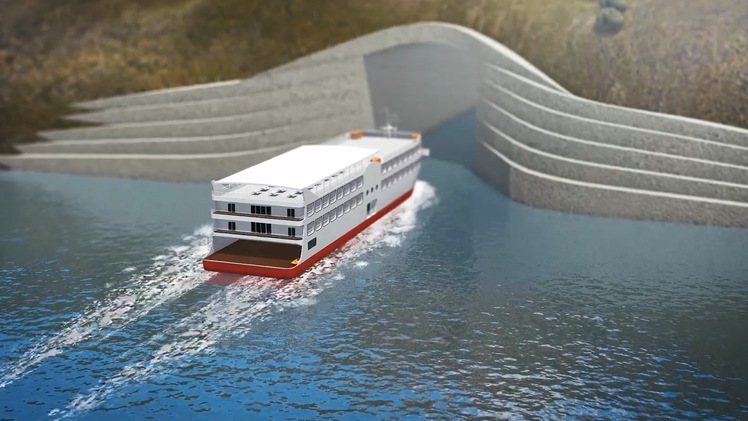 Video: Sắp xây dựng đường hầm tàu thủy đầu tiên trên thế giới
