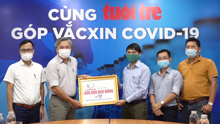 Video: Hai doanh nghiệp ủng hộ 1 tỉ đồng 'Cùng Tuổi Trẻ góp vắc xin COVID-19'