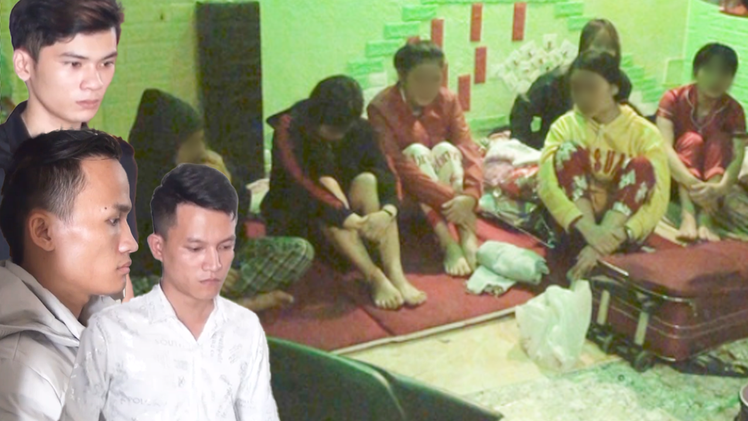 Video: Giải cứu 8 cô gái bị nhốt trong quán karaoke, ép bán dâm cho khách