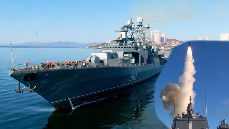 Video: Nga phóng thành công tên lửa hành trình Kalibr từ bờ biển Nhật Bản