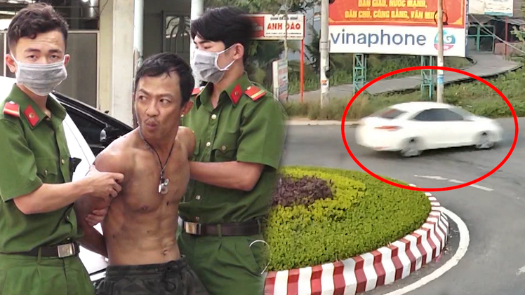 Video: Khởi tố nghi phạm cướp ôtô bỏ chạy với tốc độ 160 km/h ở Hậu Giang