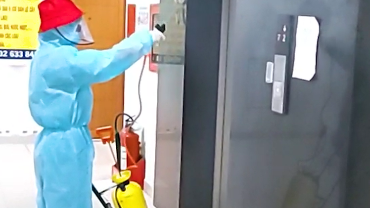 Video: Phát hiện chuỗi lây nhiễm 8 người liên quan chung cư ở Bình Tân
