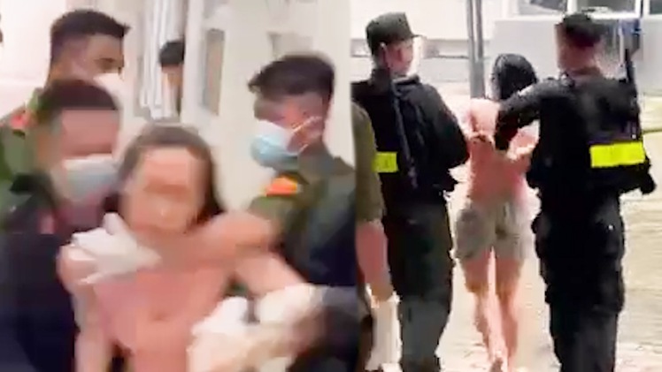 Video: Vụ phá cửa vào nhà lôi phụ nữ đi test COVID ở Bình Dương, 'rất phản cảm, trái pháp luật'
