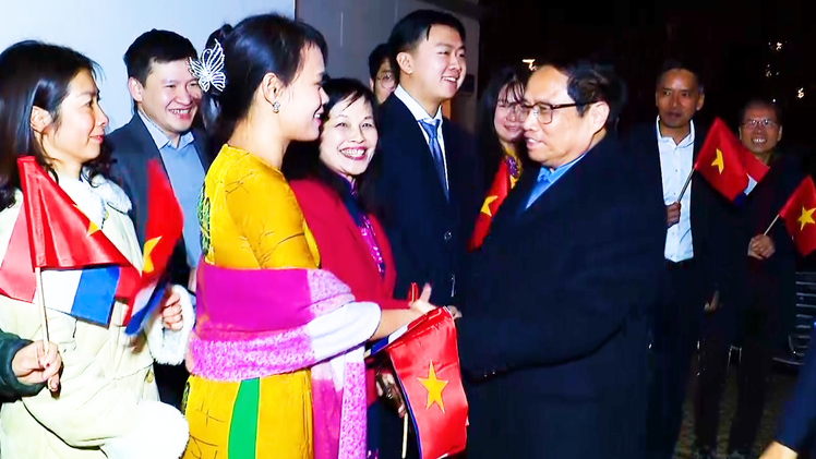 Video: Thủ tướng Phạm Minh Chính gặp gỡ cộng đồng người Việt Nam tại Hà Lan