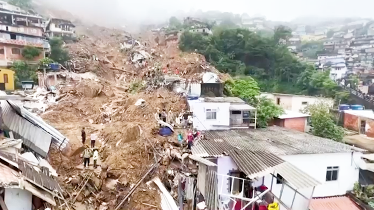 Video: Lở đất kinh hoàng ở Brazil, hơn 136 người chết, 200 người còn mất tích