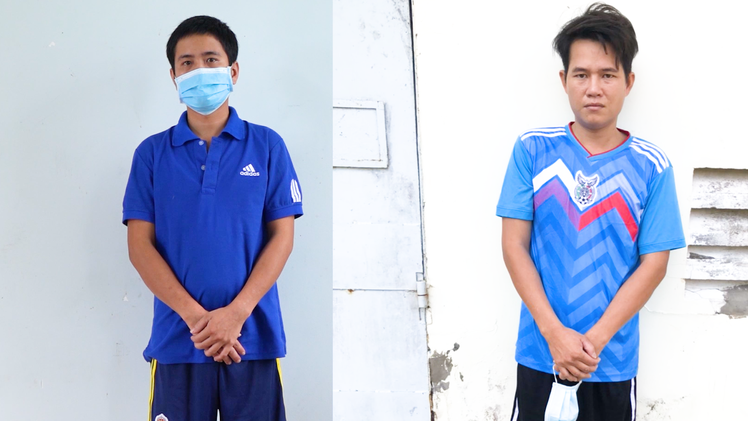 Video: 2 thanh niên 'đá gà' đánh trưởng công an xã bị thương ở Kiên Giang