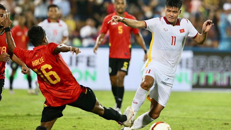 Video: Highlight cầu thủ Văn Tùng trong trận U23 Việt Nam - U23 Timor Leste