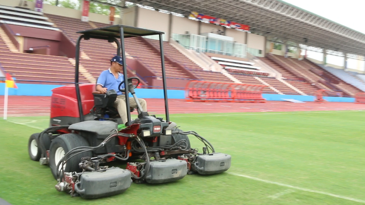 Video: Sân Việt Trì sẵn sàng cho trận bán kết giữa U23 Việt Nam và U23 Malaysia