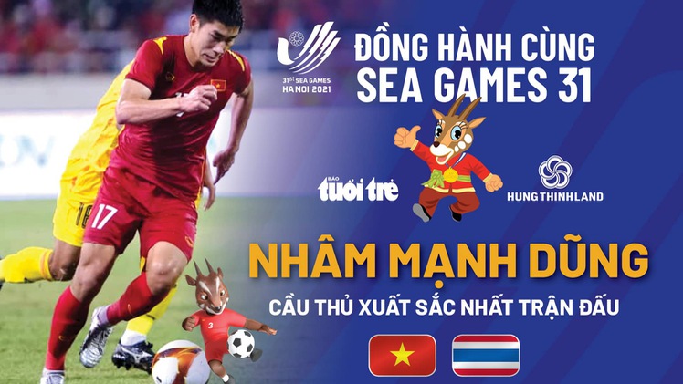 Video: Nhâm Mạnh Dũng được bình chọn cầu thủ xuất sắc nhất chung kết U23 Việt Nam - U23 Thái Lan