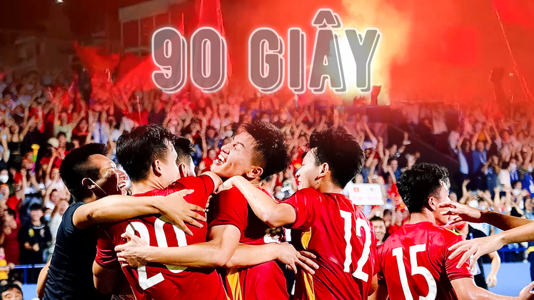 Video: 90 giây ấn tượng vào chung kết của U23 Việt Nam