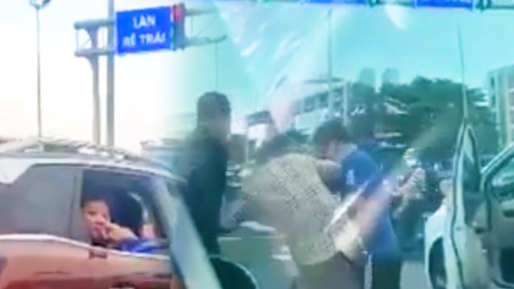 Video: Bắt được 2 thanh niên đánh dã man tài xế giữa đường phố Đà Nẵng