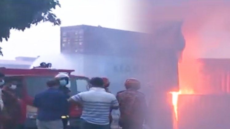 Video: Cháy kho container làm 16 người thiệt mạng, hàng trăm người bị thương