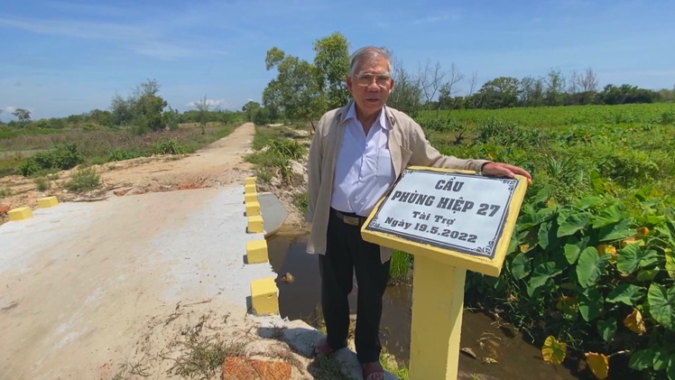 Góc nhìn trưa nay | Cựu chiến binh bỏ tiền xây cầu giúp dân