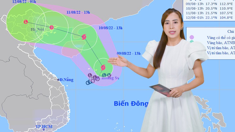 Dự báo thời tiết 9-8: Áp thấp nhiệt đới mạnh lên thành bão; Bắc Bộ có nơi mưa trên 250mm