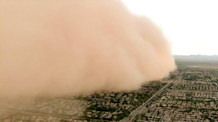 Video: Bão cát cao 1.800m càn quét kinh hoàng nhiều thành phố ở Mỹ