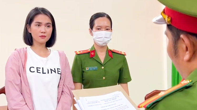 Video công an đọc lệnh bắt Ngọc Trinh và Trần Xuân Đông