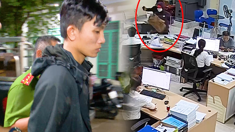 Hai nghi phạm tham gia 'hội vỡ nợ' rồi rủ nhau đi cướp ngân hàng ở Đà Nẵng