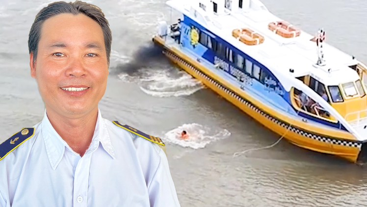 Nhân viên buýt sông kể lại giây phút cứu người phụ nữ chới với trên sông Sài Gòn