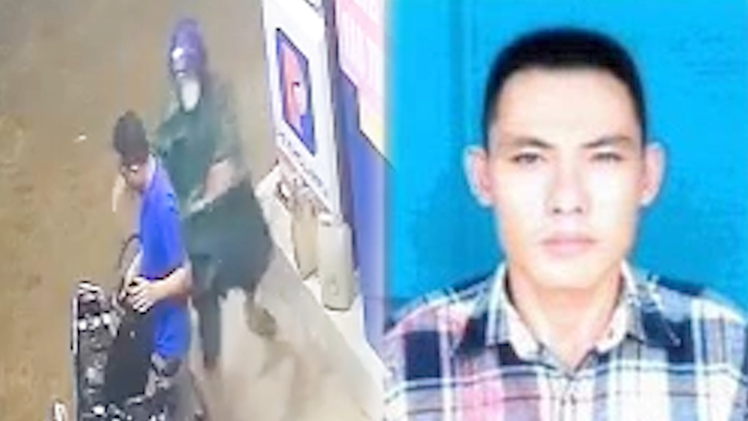 Truy nã nghi phạm cầm liềm kề cổ chủ cây xăng cướp tiền ở Quảng Nam