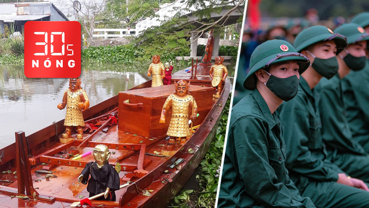 Bản tin 30s Nóng: Thuyền rồng bí ẩn ở Kiên Giang; Căn cứ đề xuất sửa Luật nghĩa vụ quân sự