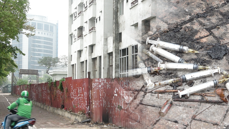 Video: Cận cảnh nhiều nhà tái định cư ở Hà Nội bỏ hoang, trở thành nơi tiêm chích ma túy