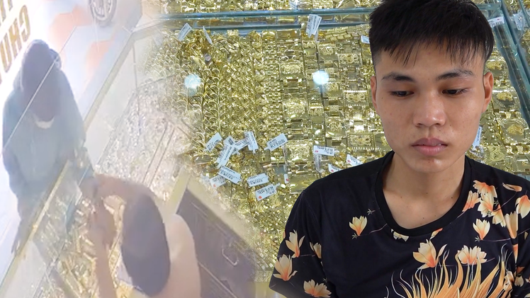 Video: Khởi tố người thua cờ bạc, đến tiệm vàng cướp chiếc lắc tay 31 triệu đồng