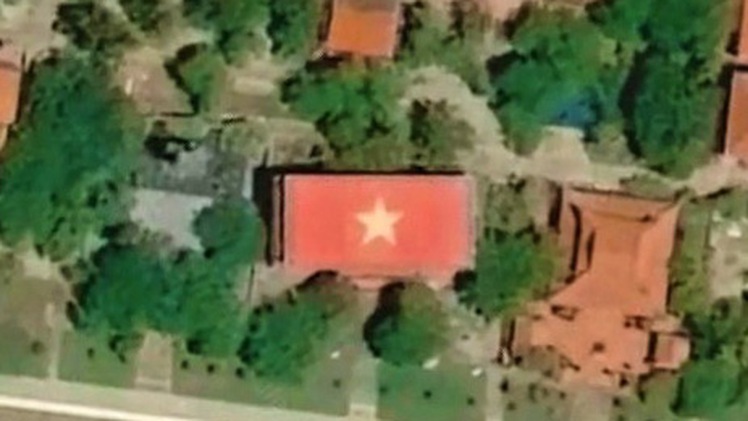 Google đã khắc phục hình ảnh quốc kỳ Việt Nam ở đảo Trường Sa Lớn