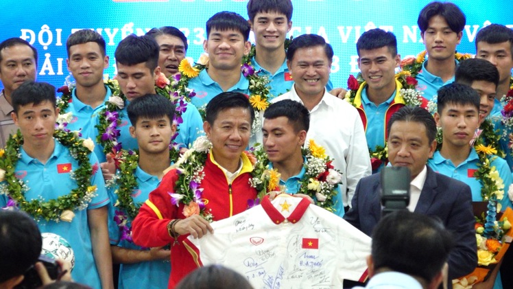 Lễ mừng công U23 Việt Nam vô địch Đông Nam Á
