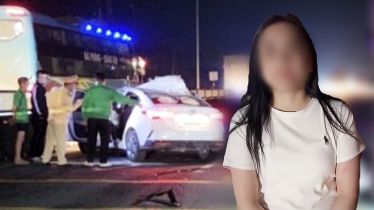 Cô gái nhậu say lái xe con tông chết nam tài xế xe tải