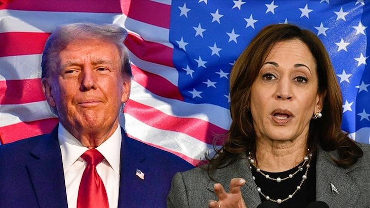 Bầu cử Tổng thống Mỹ: Ông Trump và bà Harris bám đuổi sít sao