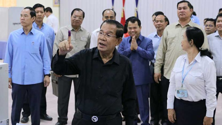 CPP do ông Hun Sen dẫn đầu giành được ít nhất 50/58 ghế được bầu của Thượng viện Campuchia