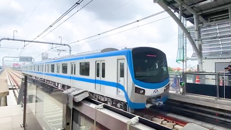 Phương án mới nhất vận hành metro số 1 TP.HCM: 7 đoàn tàu lăn bánh từ 1-7, 10 phút/chuyến