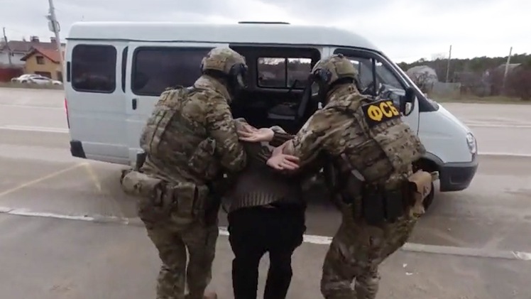 Năm nhân viên tình báo Ukraine bị Nga bắt giữ ở bán đảo Crimea