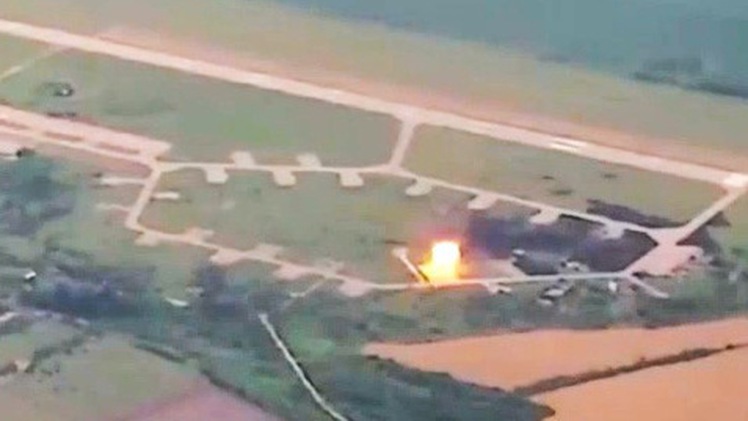 Nga công bố video dùng tên lửa phá hủy 5 tiêm kích Su-27 của Ukraine