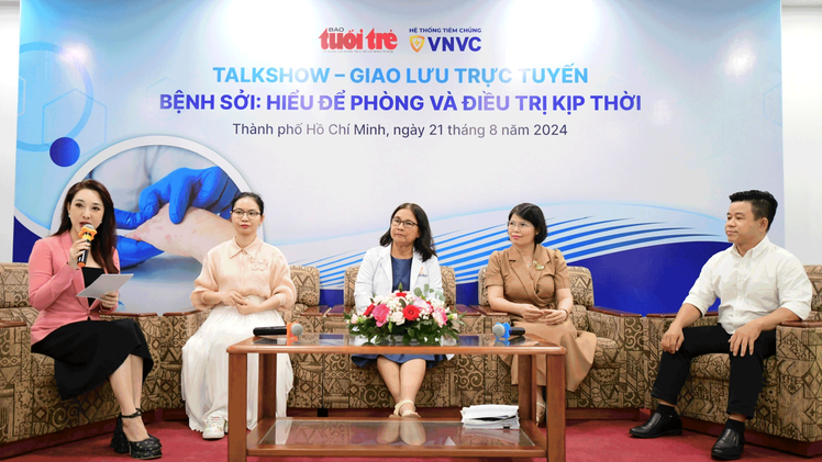 Trực tiếp: Talkshow 'Hiểu để phòng và điều trị Sởi'