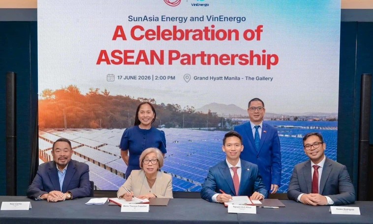 VinEnergo hợp tác với SunAsia Energy, phát triển điện mặt trời nổi kết hợp nuôi trồng thủy sản tại Philippines