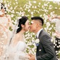 Quang Hải - Chu Thanh Huyền hạnh phúc trong tiệc cưới